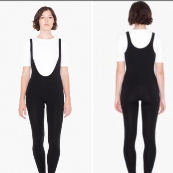 American Apparel Pants - American Apparel Suspender Legging Catsuit